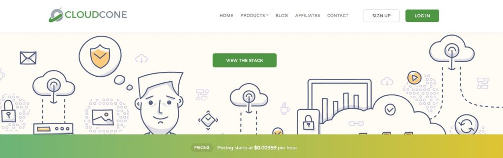 CloudCone注冊教程，按小時計費，支持支付寶，1美元開始玩起！