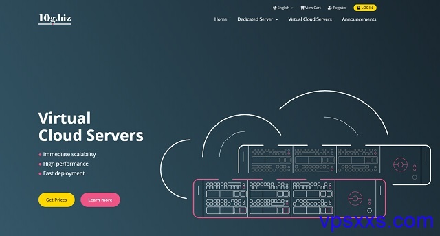 10gbiz：美國VPS 3.58美元/月起，流量不限，洛杉磯CN2 GIA站群253IP低至7折，香港E5服務器僅270元