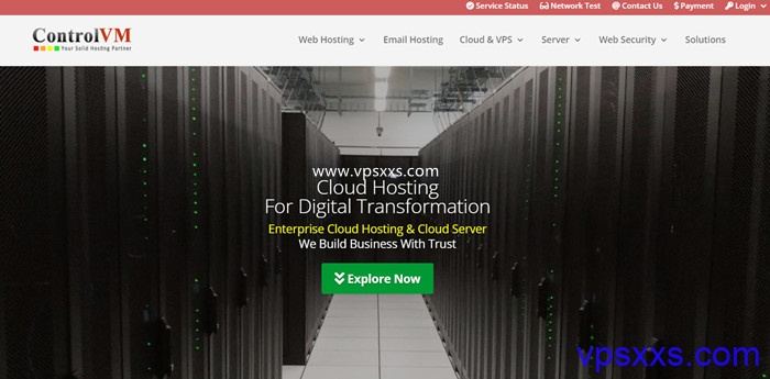 ControlVM馬來西亞獨服：E3-1230v2/16G內存/2TB 硬盤/5TB月流量/100Mbps/69美元/月