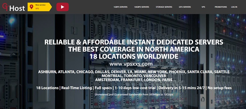 GTHost加拿大/瑞士AMD Ryzen 9 9950X/美國7950X3D獨立服務器：49美元/月起，支持支付寶/Paypal