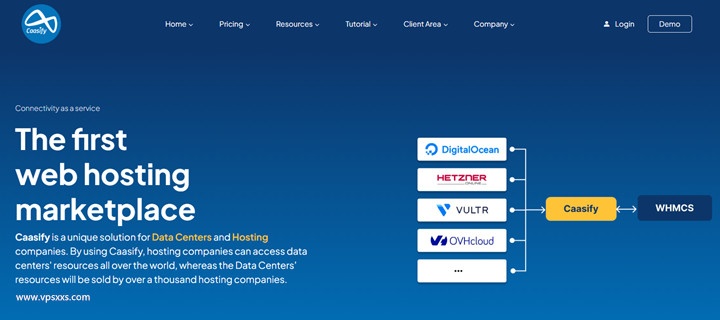 #黑五#Caasify按小時付費VPS，日本/新加坡/印度/美國/歐洲19個機房可選，2.5歐元/月起，送20%額度